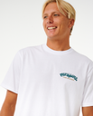 The Rip Curl Mens The Sphinx T-Shirt in White