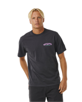 The Rip Curl Mens The Sphinx T-Shirt in Washed Black