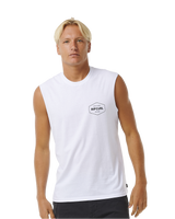 The Rip Curl Mens Stapler Vest in White