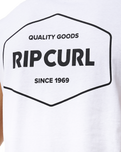 The Rip Curl Mens Stapler Vest in White