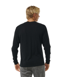 The Rip Curl Mens SWC Peace T-Shirt in Black