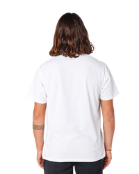 The Rip Curl Mens Surf Paradise Badge T-Shirt in White