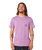 The Rip Curl Mens Surf Paradise Badge T-Shirt in Dusty Purple