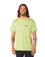 The Rip Curl Mens Surf Paradise F & B T-Shirt in Light Khaki