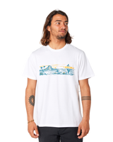 The Rip Curl Mens Paradise Land T-Shirt in White