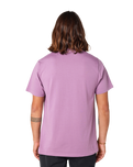 The Rip Curl Mens Paradise Land T-Shirt in Dusty Purple