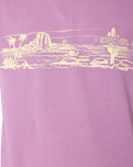 The Rip Curl Mens Paradise Land T-Shirt in Dusty Purple