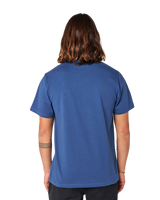 The Rip Curl Mens Paradise Land T-Shirt in Washed Navy