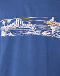 The Rip Curl Mens Paradise Land T-Shirt in Washed Navy