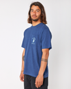 The Rip Curl Mens Shaper T-Shirt in Washed Navy