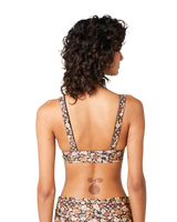 The Rip Curl Womens Sea Of Dreams Reversible Halter Bikini Top in Brown