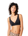 The Rip Curl Womens Sea Of Dreams Reversible Halter Bikini Top in Brown