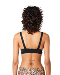 The Rip Curl Womens Sea Of Dreams Reversible Halter Bikini Top in Brown