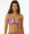 The Rip Curl Womens Hibiscus Heat Crop Bikini Top in Multi