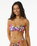 The Rip Curl Womens Hibiscus Heat Crop Bikini Top in Multi