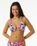 The Rip Curl Womens Hibiscus Heat D-DD Cup Balconette Bikini Top in Multi