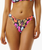 The Rip Curl Womens Hibiscus Heat Hi Cut Cheeky Bikini Bottoms in Multi