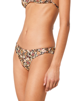 The Rip Curl Womens Sea Of Dreams Cheeky Bikini Bottoms in Brown