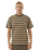 The Rip Curl Mens Search Stripe T-Shirt in Deep Rock