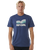 The Rip Curl Mens Surf Revival Capture T-Shirt in Washed Navy