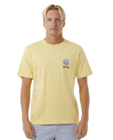 The Rip Curl Mens SWC Breaker T-Shirt in Straw