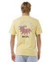 The Rip Curl Mens SWC Breaker T-Shirt in Straw