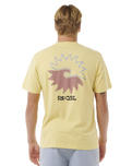 The Rip Curl Mens SWC Breaker T-Shirt in Straw