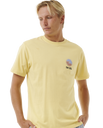 The Rip Curl Mens SWC Breaker T-Shirt in Straw