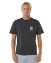 The Rip Curl Mens SWC Breaker T-Shirt in Washed Black