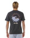 The Rip Curl Mens SWC Breaker T-Shirt in Washed Black