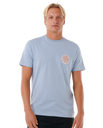 Wettie Passage T-Shirt in Spray Blue