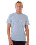 Wettie Passage T-Shirt in Spray Blue