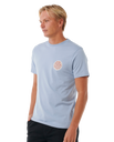 Wettie Passage T-Shirt in Spray Blue