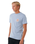 Wettie Passage T-Shirt in Spray Blue