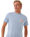 Wettie Passage T-Shirt in Spray Blue