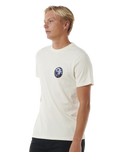 The Rip Curl Mens Wettie Passage T-Shirt in Bone