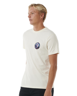 The Rip Curl Mens Wettie Passage T-Shirt in Bone