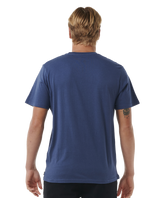 The Rip Curl Mens Filler T-Shirt in Washed Navy