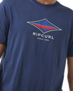 The Rip Curl Mens Filler T-Shirt in Washed Navy