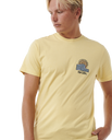 The Rip Curl Mens SWC Hazey T-Shirt in Straw