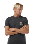 The Rip Curl Mens SWC Hazey T-Shirt in Washed Black