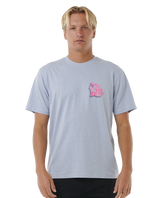 The Rip Curl Mens Surfer Dude T-Shirt in Spray Blue