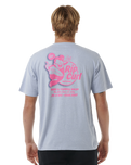 The Rip Curl Mens Surfer Dude T-Shirt in Spray Blue