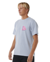 The Rip Curl Mens Surfer Dude T-Shirt in Spray Blue