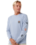 SWC Breaker Long Sleeve T-Shirt in Spray Blue