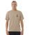 The Rip Curl Mens VaporCool Search Stack T-Shirt in Sand Dune