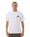 The Rip Curl Mens VaporCool Search Trek T-Shirt in White