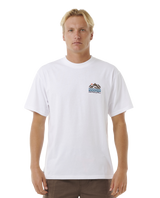 The Rip Curl Mens VaporCool Search Trek T-Shirt in White