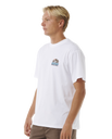 The Rip Curl Mens VaporCool Search Trek T-Shirt in White