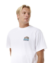 The Rip Curl Mens VaporCool Search Trek T-Shirt in White